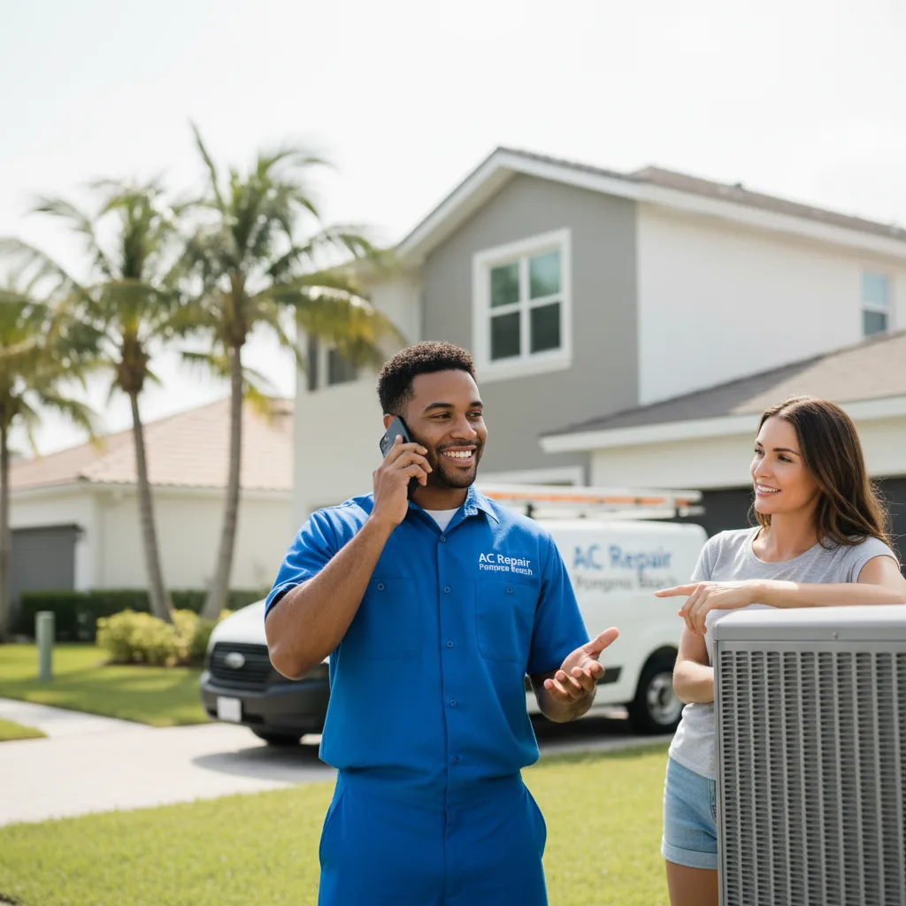 AC Repair Pompano Beach customer support in Islandia
